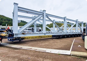 Module de charpente pour plateforme pétrolière